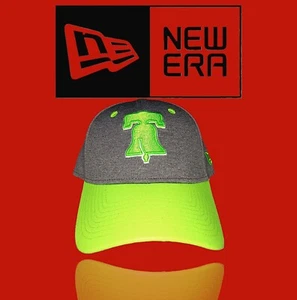 New Era 9forty Philadelphia Phillies Lime Green Liberty Bell Logo Snapback Rare - Picture 1 of 6