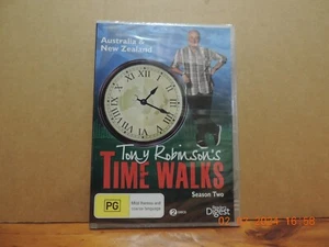 Tony Robinson's Time Walks Australia & NZ Season 2 DVD Region Free New & Sealed - Picture 1 of 2