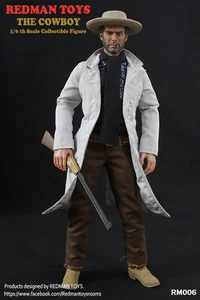 1/6 Scale Collectible Figure REDMAN TOYS Clint Eastwood COWBOY Blonde sideshow - Picture 1 of 13