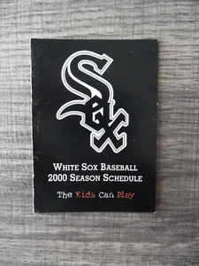Chicago White Sox 2000 Official Team MLB Pocket Schedule Miller Lite - Picture 1 of 8