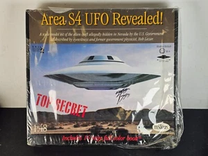 1/48 Testors Area S4 UFO Revealed - New - Factory Sealed - MISB - Cello Ripped - Picture 1 of 3