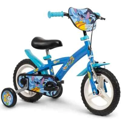 Fahrrad stitch Disney 12 Zoll Rad Kind Mit Räder Fahrrad 3 4 5 Jahre - Bild 1 von 4