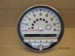 2009 Mini Cooper Instrument Head Speedometer Gauge Cluster OEM 84,680 Miles - Picture 1 of 6