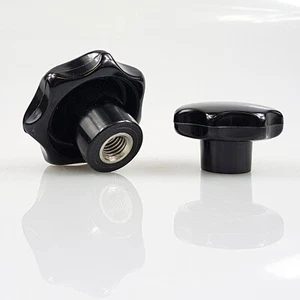 Sterngriff DIN 6336 K Ø50 M8 Duroplast Stahl verzinkt - Picture 1 of 2