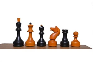 1960 Soviet Mikhail Tal Soviet Grandmaster Antique Reproduction Weighted Pieces - Picture 1 of 5