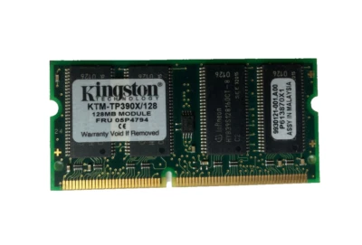 128MB Kingston KTM-TP390X/128 SSD RAM, FRU 05P4794 Notebook Memory - Image 1 of 2