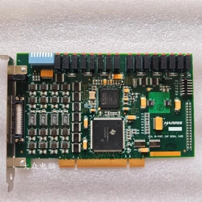 1PC HARRIS PCA 16-PORT CHP SERIAL acquisition card PN 502028-01 REV 01 - Image 1 of 4
