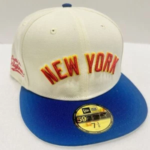 New Era New York Yankees Big League Chew 59FIFTY Fitted Hat Cap White 7 3/8 - Picture 1 of 7