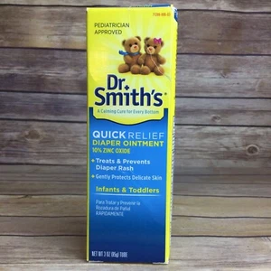 Dr. Smith's Quick Relief Diaper Rash Ointment, Box Has Some Wear - Picture 1 of 2