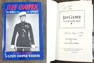 JEFF COOPER Signed Book with Daughter THE SOUL and the SPIRIT 1996 First Edition - Picture 1 of 13