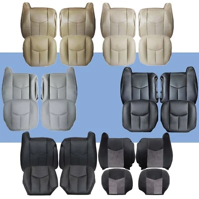 Driver & Passenger Replacement Seat Cover Fits 2003-2006 Chevy Silverado Tahoe Foto 1 de 4