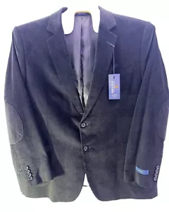 Blazer Abrigo Deportivo Stafford Para Hombre Chaqueta Dos Botones Talla 48R Pana Nuevo Con Etiquetas - Imagen 1 de 16