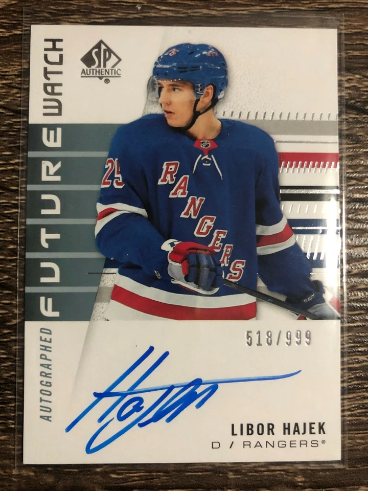 LIBOR HAJEK 2019-20 SP Authentic Future Watch Auto #518/999 C'D #176 - Image 1 of 1