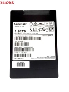 Enterprise 1.92T 2.5" SSD Solid State Drive NAND MLC CloudSpeed ECO SATA3 SXPLFA - Picture 1 of 7