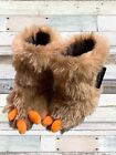 Furry Animal Slippers, Alaska, Toddler, Fleece Lined