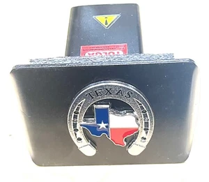 Texas horseshoe design hitch cover metal - Picture 1 of 2