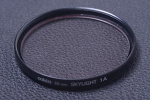 ✅ COKIN SKYLIGHT 1A 55MM FILTER GENUINE LENS OR CAMERA SCREW IN 13-3 - Picture 1 of 2