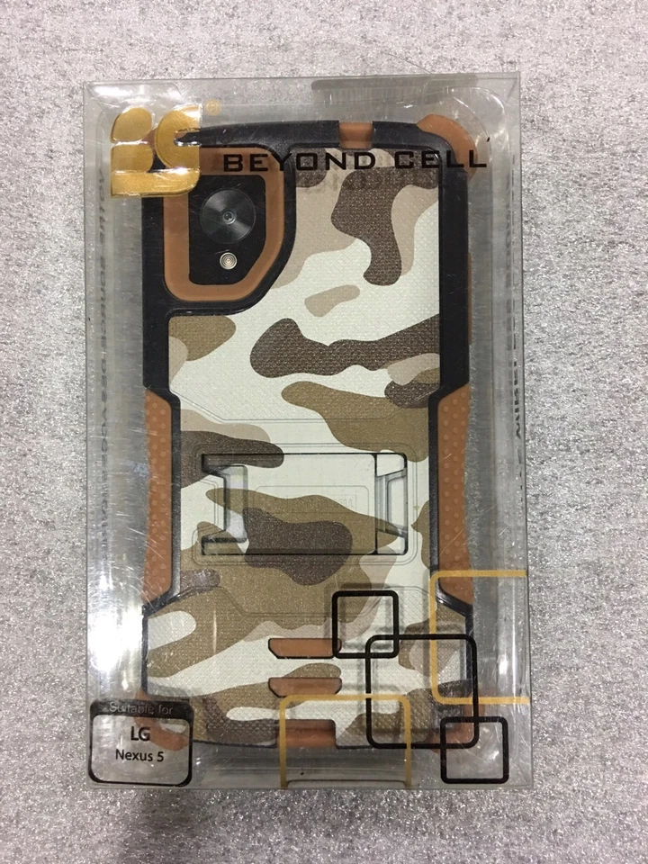 Beyond Cell For LG Nexus 5 Shield Desert Storm Camouflage - Image 1 of 1