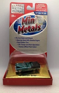 HO CMW Mini Metals #30106 1955 55’ Chevrolet Bel Air Cabrio grün/schwarz NEU - Bild 1 von 5