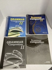 Abeka - Grammer & Composition II & III Books (Lot of 4) VGC - Bild 1 von 5