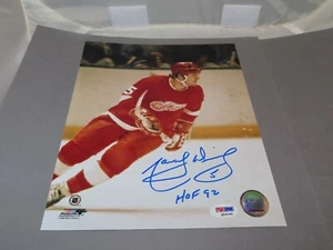 Marcel Dionne Signed Detroit Red Wings 8x10 Photo Autographed PSA/DNA COA 1B - Picture 1 of 4