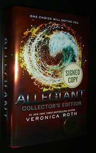 SIGNED Allegiant Children's Collector's Edition by Veronica Roth HC 2015 - Imagen 1 de 7