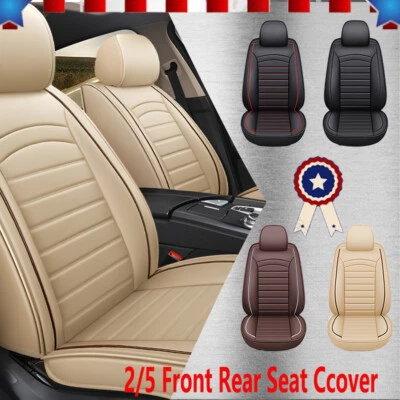 PU Leather Car Seat Covers for Land Rover Range Rover Evoque Front Rear Full Set - Image 1 of 4