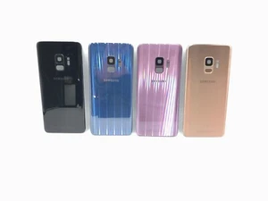 Genuine Samsung S9 SM-G960F Replacement Rear Battery Cover Back Glass Inc Lens - Picture 1 of 9