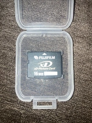 XD Picture Card Memory 16mb Fujifilm Read Description Please - Image 1 of 2
