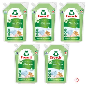 Frosch Aloe Vera Waschmittel vegan Wiederverschließbar 24 WL 5er Pack - Picture 1 of 1