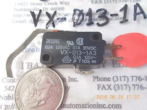 Microinterruptor Omron VX-013-1A3 - Imagen 1 de 2