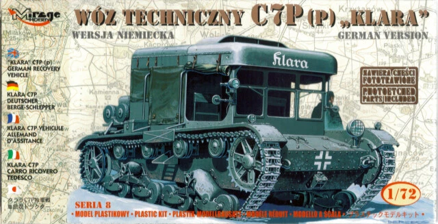 Mirage 1/72 (20Mm) C7P(P) 'Klara' Trattore Pesante Tedesco - Immagine 1 di 1