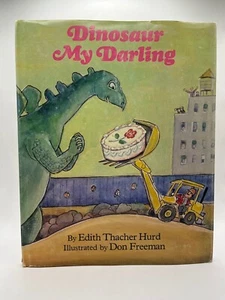DINOSAUR MY DARLING by Edith Thacher Hurd, Illustrated by Don Freeman, 1st, HCDJ - Bild 1 von 11