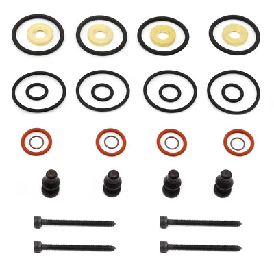 4x INJECTOR INJECTOR SEAL GASKET SET FOR AUDI VW SEAT SKODA 1.9 2.0 TDI - Image 1 of 4