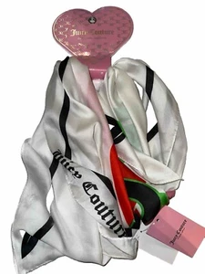Juicy Couture Satin Large Scarf -brand new with tags - Picture 1 of 4