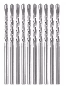 Drywall Cutout Bit 5/32" Rotary Tool Cut Out Bit Guided Point Spiral Bit 10Pcs - Picture 1 of 9