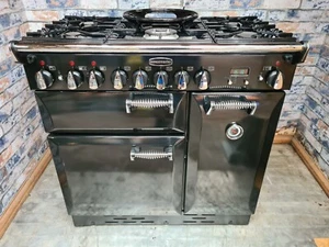Rangemaster Elan 90 Dual Fuel Black - DELIVERY AVAILABLE - Picture 1 of 8