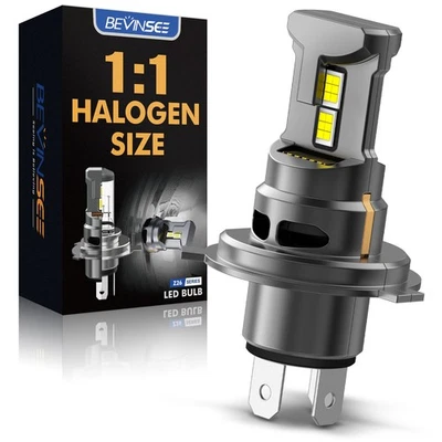 1x H4 HS1 LED Headlight Bulb 6000K for Aprilia Dorsoduro 750 900 1200 Cool White - Image 1 of 4