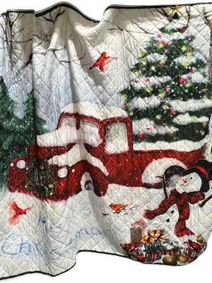 Лот из 3 Вонгов свадьбы Рождество лоскутное одеяло покрывало подушка наволочки праздник спальня - Изображение 1 из 4