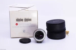 Leica M  35mm summicron F2 v4 silver kob 113110 king of bokeh rare lens - Bild 1 von 13