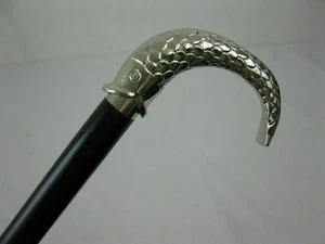 handmade Arrive Walking Stick Cane - Walking Stick for Personal Gift- Steampunk - Picture 1 of 3