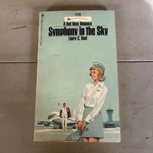 A Red Rose Romance🌹#111 SYMPHONY IN THE SKY 1971 Nurse Medical Love Story Vtg - Bild 1 von 3