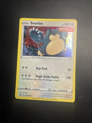 Snorlax - SWSH119 - SWSH: Sword & Shield Promo Cards (SWSD) Near Mint NM / Mint - Image 1 of 2