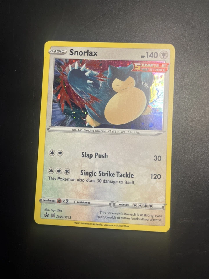 Snorlax - SWSH119 - SWSH: Sword & Shield Promo Cards (SWSD) Near Mint NM / Mint - Image 1 of 2