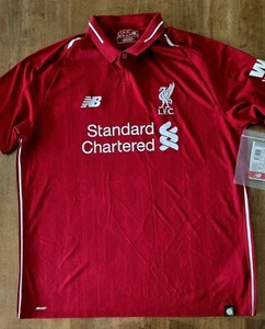 Camiseta de fútbol local Liverpool 2018/2019 New Balance XL kit rojo - Imagen 1 de 6