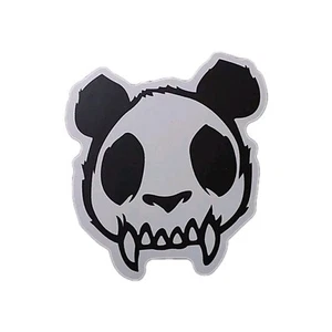 Panda With Fangs Sticker Decal - Picture 1 of 4