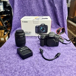 💥OPEN BOX💥CANON EOS 90D EF-S 18-135 IS USM LENS KIT 💥TESTED / FLAWLESS💥 - Picture 1 of 21