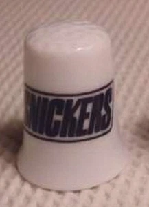 Charming Snickers Collectible Porcelain Thimble - Picture 1 of 1