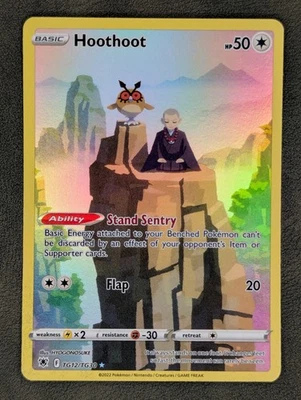 Hoothoot TG12/TG30 Pokémon TCG Ultra Rare SWSH10: Astral Radiance Trainer Galler - Image 1 of 4