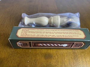 Vintage Avon Gentlemen's Regiment 6” Shaving Brush w/ Natural Bristle - Picture 1 of 8